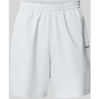 BOSS Green Regular Fit Shorts aus atmungsaktivem Material in Hellgrau, Größe XXL von BOSS Green