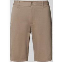 BOSS Green Regular Fit Shorts mit Gürtelschlaufen Modell 'Commuter' in Beige, Größe 48 von BOSS Green