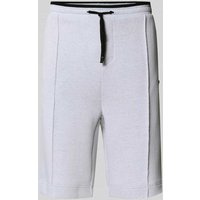 BOSS Green Regular Fit Sportshorts mit Baumwolle in Weiss, Größe XL BOSS Green Regular Fit Sportshorts mit Baumwolle in Weiss, Größe XL von BOSS Green