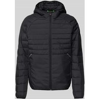 BOSS Green Regular Fit Steppjacke mit Reißverschlusstaschen Modell 'URBANEX' in Dunkelblau, Größe L von BOSS Green