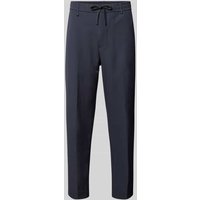 BOSS Green Regular Fit Stoffhose mit Tunnelzug Modell 'Convert' in Dunkelblau, Größe 50 von BOSS Green