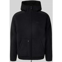 BOSS Green Regular Fit Sweatjacke mit Kapuze Modell 'SW_HOLE19 SNUGGEL' in Black, Größe XXL von BOSS Green