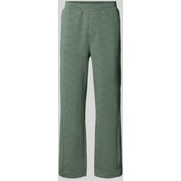 BOSS Green Regular Fit Sweatpants mit Jacquard-Optik Modell 'MIRROR LONG' in Lind, Größe M von BOSS Green