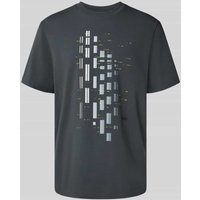 BOSS Green Regular Fit T-Shirt aus Baumwoll-Mix Modell 'GRX ZONE' in Dunkelgrau, Größe XXXL BOSS Green Regular Fit T-Shirt aus Baumwoll-Mix Modell 'GRX ZONE' in Dunkelgrau, Größe XXXL von BOSS Green