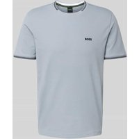 BOSS Green Regular Fit T-Shirt aus Baumwoll-Mix Modell 'TAUL' in Rauchblau, Größe XXL BOSS Green Regular Fit T-Shirt aus Baumwoll-Mix Modell 'TAUL' in Rauchblau, Größe XXL von BOSS Green