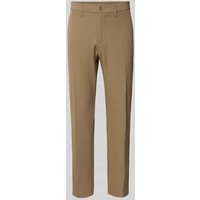 BOSS Green Slim Fit Hose mit Kordelzug Modell 'T_COMMUTER' in Khaki, Größe 54 von BOSS Green