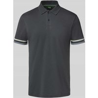 BOSS Green Slim Fit Poloshirt aus reiner Baumwolle Modell 'POLO ZONE' in Dunkelgrau, Größe XXL BOSS Green Slim Fit Poloshirt aus reiner Baumwolle Modell 'POLO ZONE' in Dunkelgrau, Größe XXL von BOSS Green