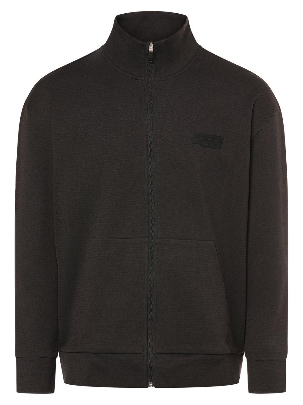 BOSS Green Sweatjacke Herren Baumwolle, anthrazit von BOSS Green