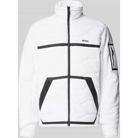 BOSS Green Sweatjacke mit Eingrifftaschen Modell 'Snoozy' in Weiss, Größe XXL von BOSS Green