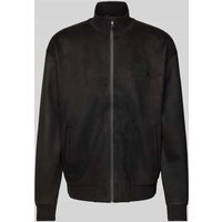BOSS Green Sweatjacke mit Eingrifftaschen Modell 'Sutton' in Black, Größe XXL von BOSS Green