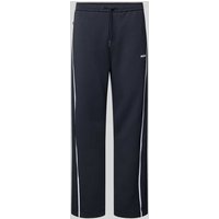 BOSS Green Sweatpants mit Label-Detail Modell 'Hadim' in Dunkelblau, Größe S von BOSS Green