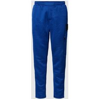 BOSS Green Sweatpants mit Label-Patch Modell 'Havion Lotus' in Royal, Größe S von BOSS Green