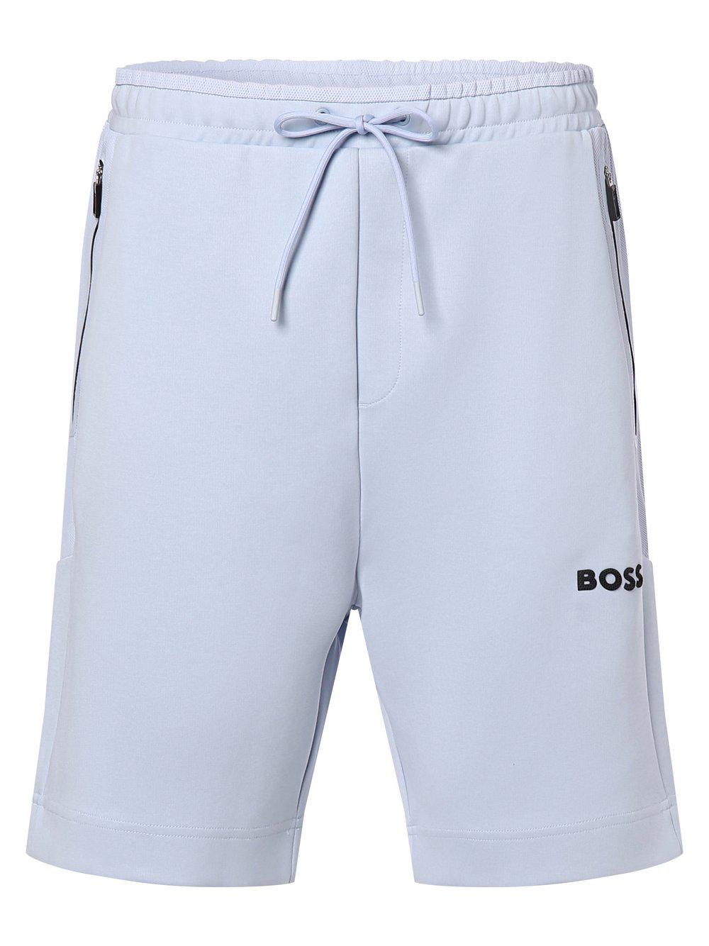 BOSS Green Sweatshorts Herren Baumwolle, hellblau von BOSS Green