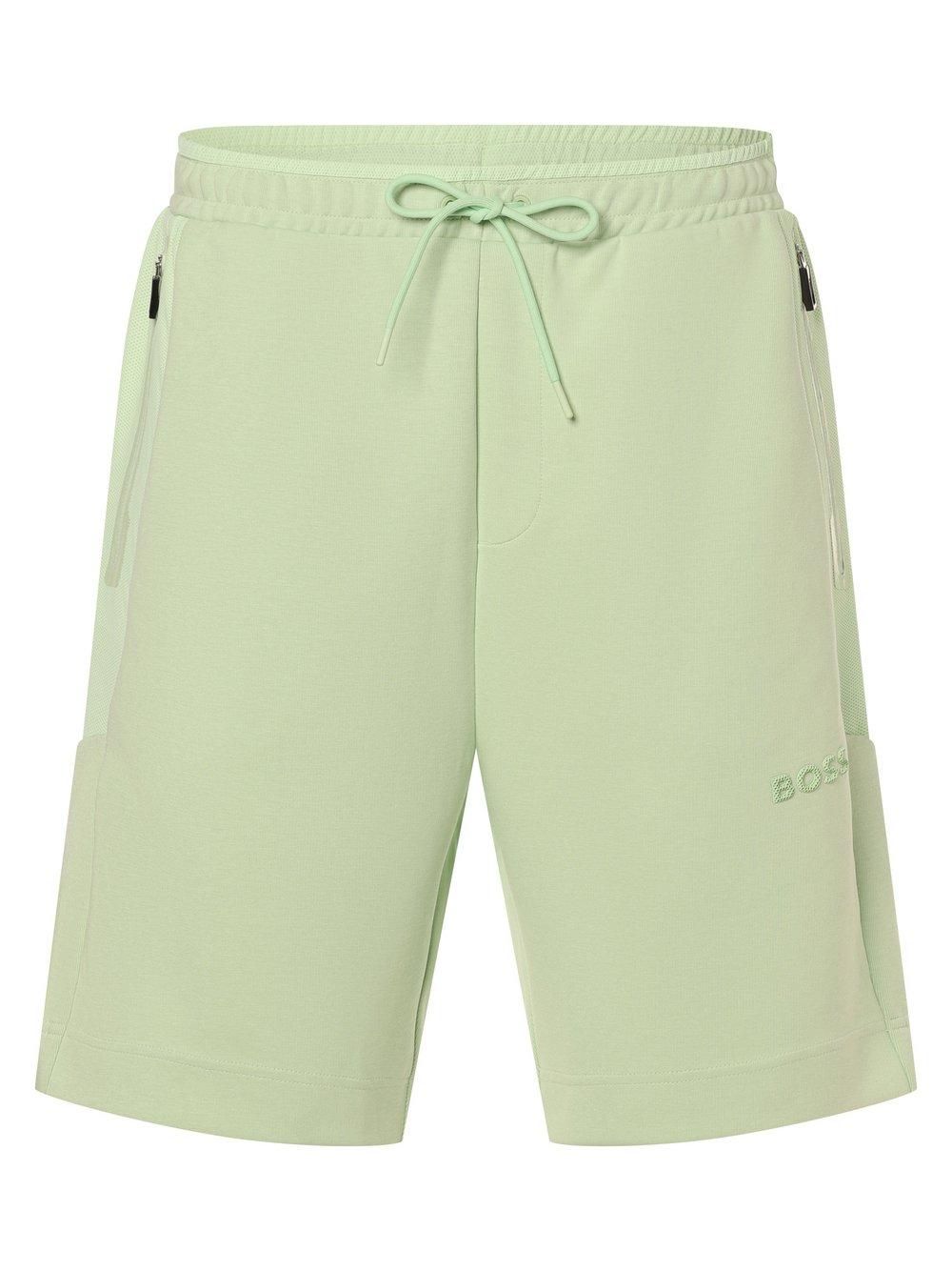 BOSS Green Sweatshorts Herren Baumwolle, lind von BOSS Green