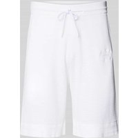 BOSS Green Sweatshorts mit Label-Stitching Modell 'Heritage' in Weiss, Größe XXXL von BOSS Green
