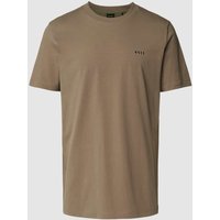 BOSS Green T-Shirt mit Label-Detail in Sand, Größe XL von BOSS Green