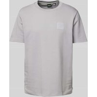 BOSS Green T-Shirt mit Label-Patch Modell 'DropNeedle' in Hellgrau, Größe L von BOSS Green