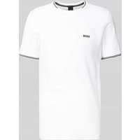BOSS Green T-Shirt mit Label-Print Modell 'Taul' in Weiss, Größe XXL von BOSS Green
