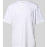 BOSS Green T-Shirt mit Label-Print in Weiss, Größe XXXL von BOSS Green