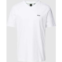 BOSS Green T-Shirt mit V-Ausschnitt in Weiss, Größe XXXL von BOSS Green