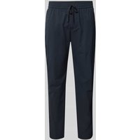 BOSS Green Tapered Fit Cargohose mit elastischem Bund Modell 'Urbanex' in Dunkelblau, Größe 50 von BOSS Green