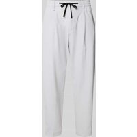 BOSS Green Tapered Fit Hose mit Tunnelzug Modell 'CONVERT PLEAT' in Hellgrau, Größe M BOSS Green Tapered Fit Hose mit Tunnelzug Modell 'CONVERT PLEAT' in Hellgrau, Größe M von BOSS Green