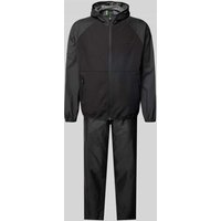 BOSS Green Trainingsanzug mit Label-Print in Black, Größe M von BOSS Green