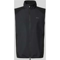BOSS Green Weste mit Label-Print Modell 'Putt' in Black, Größe L von BOSS Green