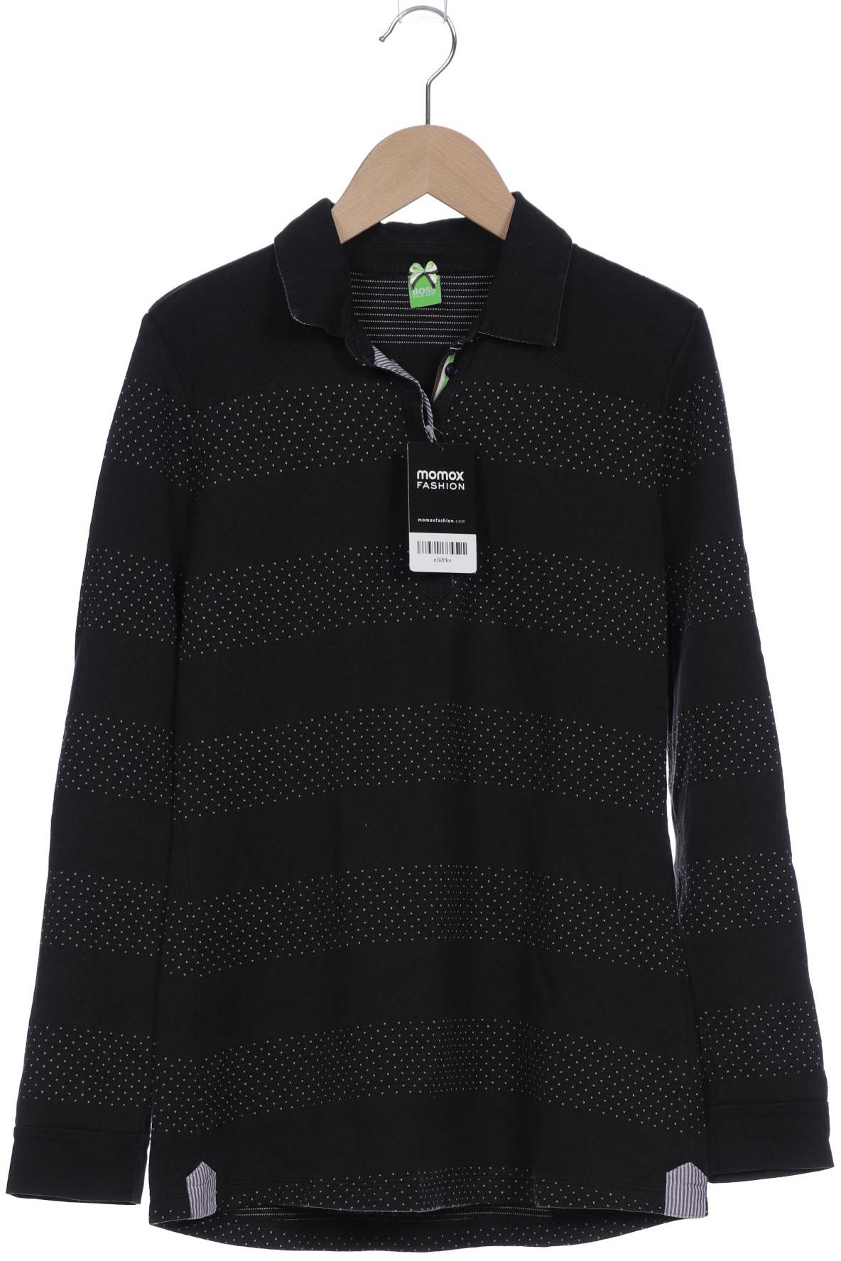 Boss Green Damen Poloshirt, schwarz, Gr. 36 von BOSS Green