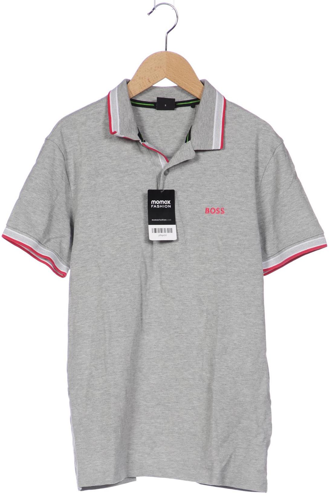 Boss Green Herren Poloshirt, grau, Gr. 46 von BOSS Green