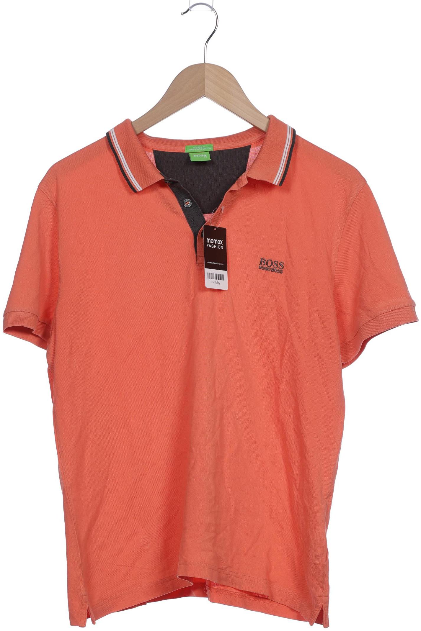 Boss Green Herren Poloshirt, orange, Gr. 52 von BOSS Green