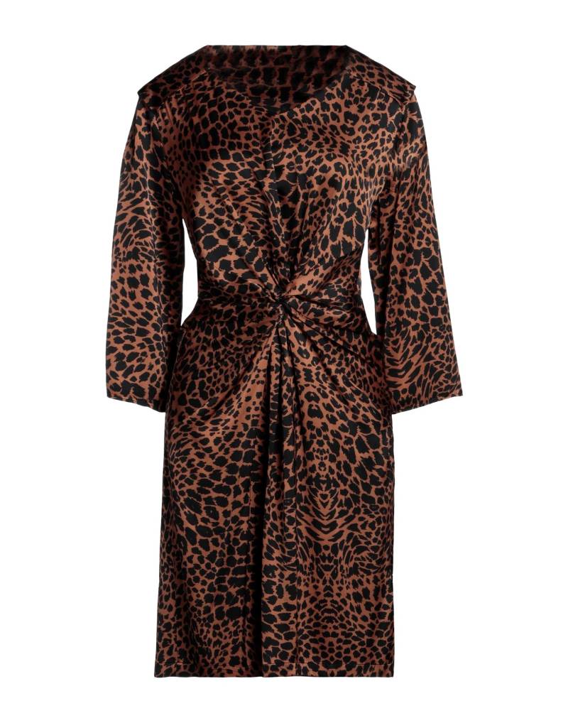 BOSS HUGO BOSS Mini-kleid Damen Braun von BOSS HUGO BOSS