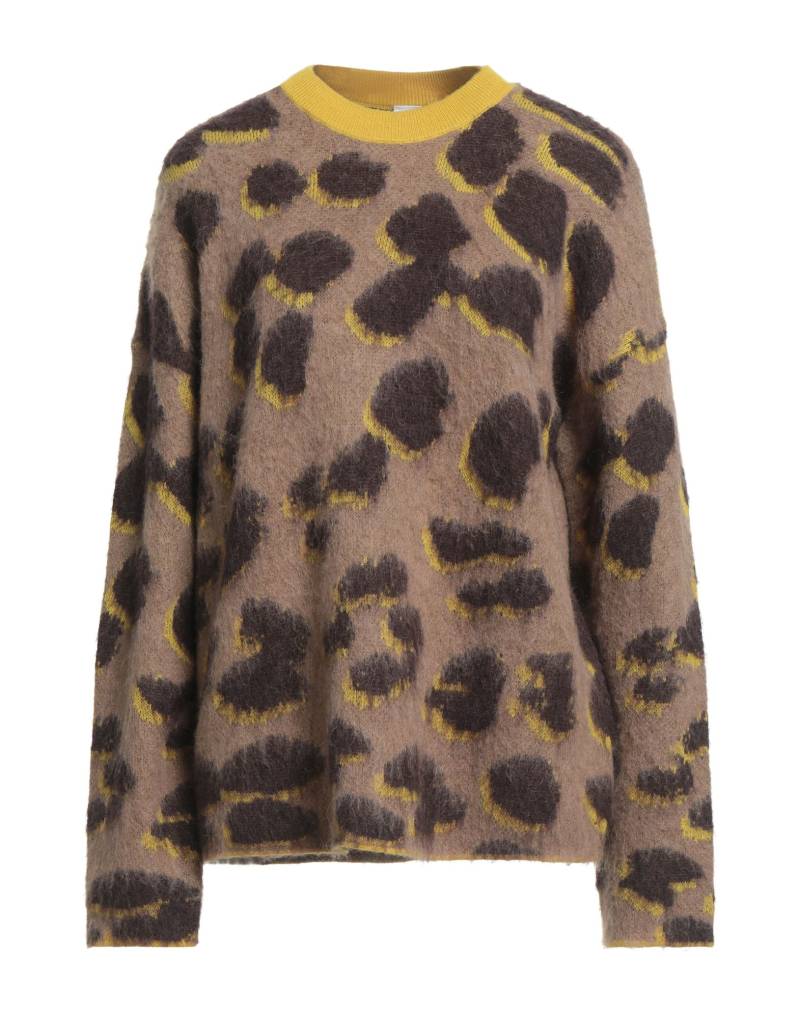 BOSS HUGO BOSS Pullover Damen Hellbraun von BOSS HUGO BOSS