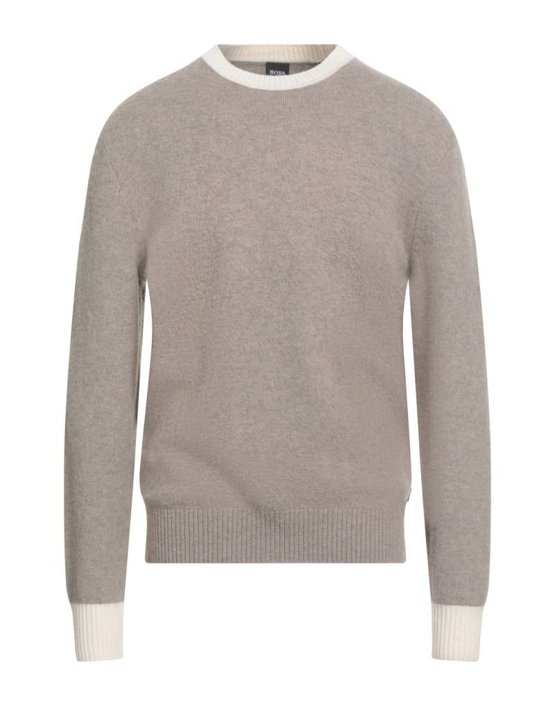 BOSS HUGO BOSS Pullover Herren Maulwurfsgrau von BOSS HUGO BOSS
