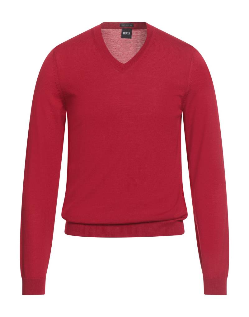 BOSS HUGO BOSS Pullover Herren Ziegelrot von BOSS HUGO BOSS
