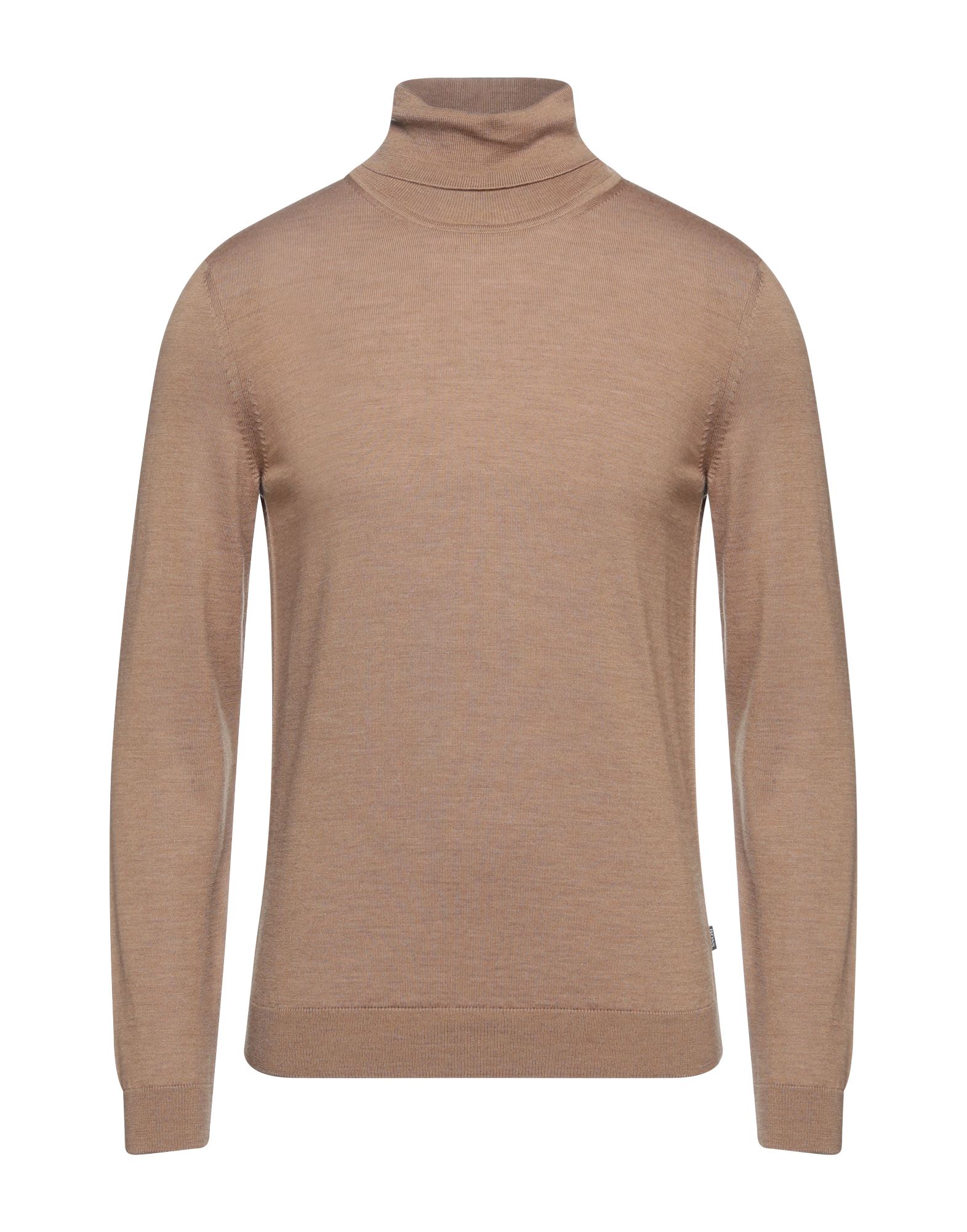 BOSS HUGO BOSS Rollkragenpullover Herren Kamel von BOSS HUGO BOSS