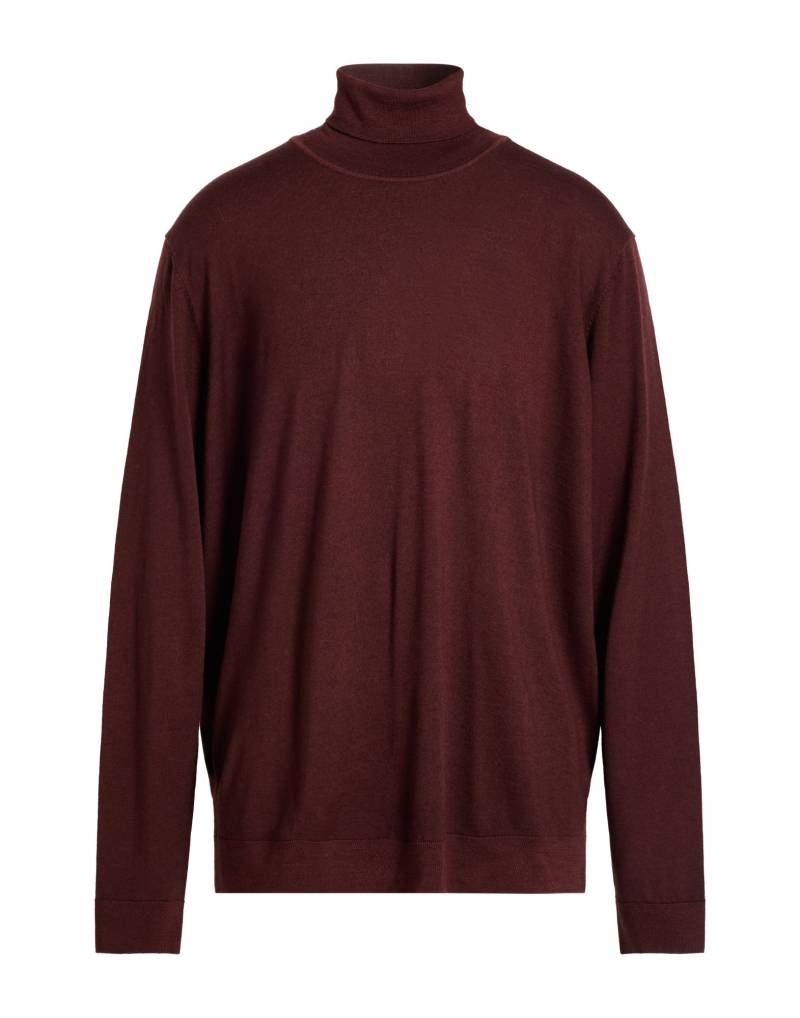BOSS HUGO BOSS Rollkragenpullover Herren Schokobraun von BOSS HUGO BOSS