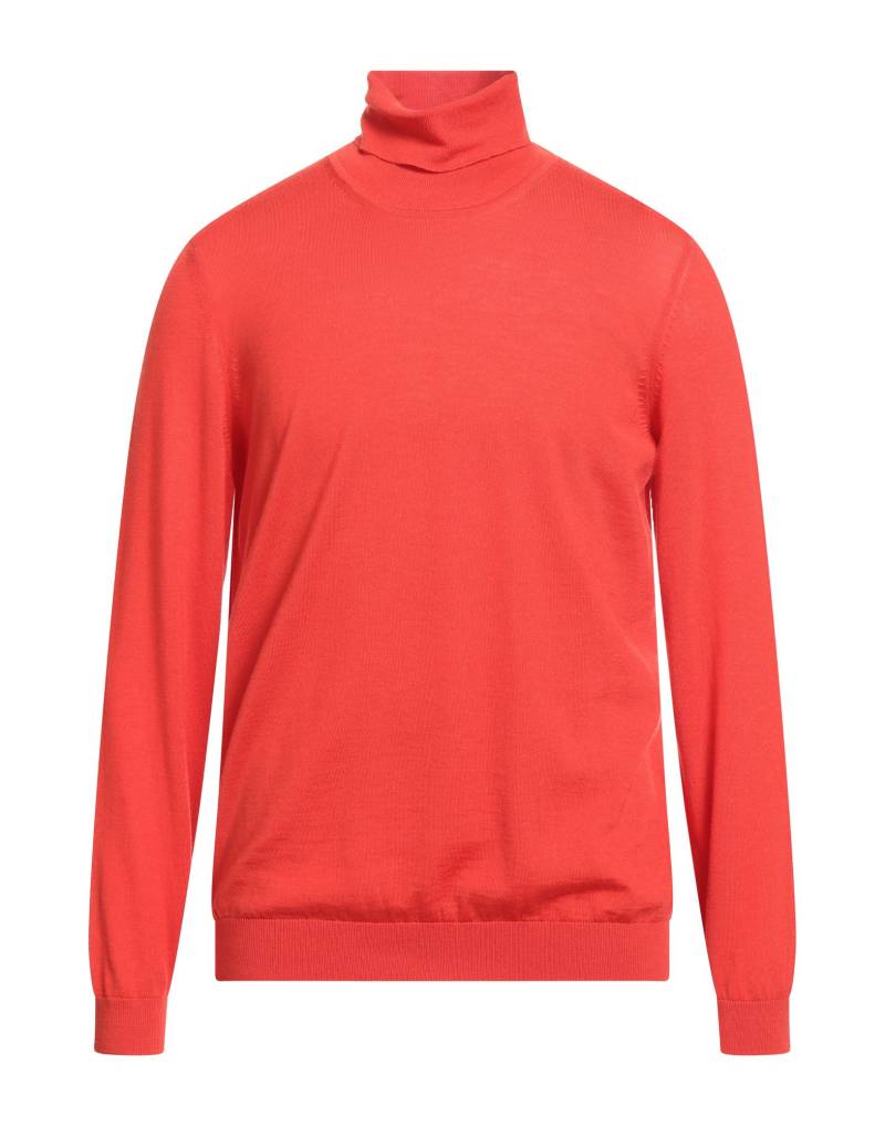 BOSS HUGO BOSS Rollkragenpullover Herren Tomatenrot von BOSS HUGO BOSS