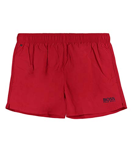 BOSS Herren Shorts Perch, Rot (Medium Red 613), Large von BOSS