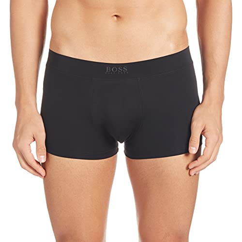 HUGO BOSS Herren Boxershorts Boxer Shorts Trunk Energy Microfiber 50377690, Farbe:Schwarz, Wäschegröße:2XL, Artikel:-001 Black von HUGO BOSS