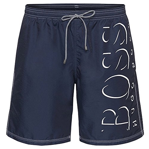 HUGO BOSS Herren Badeshorts Badehose Killifish 50302936, Farbe:Blau;Wäschegröße:M;Artikel:-413 Navy von HUGO BOSS