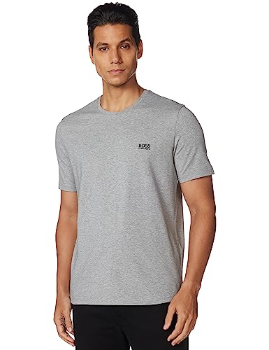 BOSS Hugo Herren Mix & Match T-Shirt Loungewear C-Neck Shirt, Farbe:Grau, Größe:S, Artikel:-033 medium Grey von BOSS
