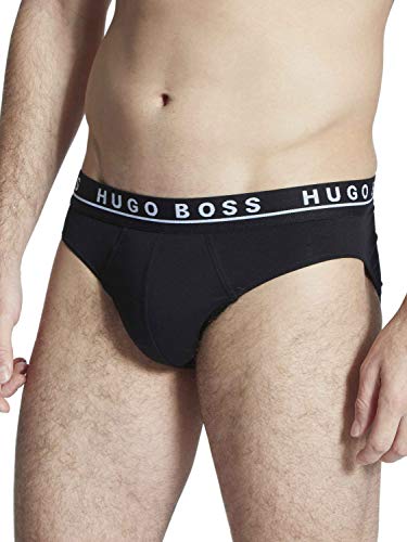 BOSS Hugo Herren Slips Briefs Unterhosen 50325402 3er Pack (XL, Mix (-999)) von BOSS