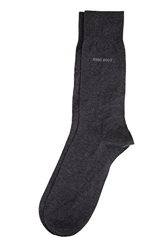 BOSS Herren Socken George RS Uni 10112196 01, Schwarz (Charcoal 012), 41/42 von BOSS