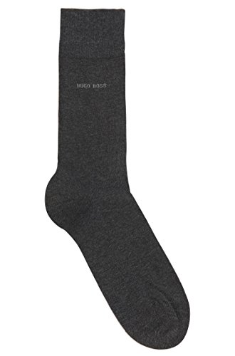 BOSS Hugo Herren Socken Marc RS Uni 50272212, Gr. 43/46, Schwarz (Charcoal 012) von BOSS