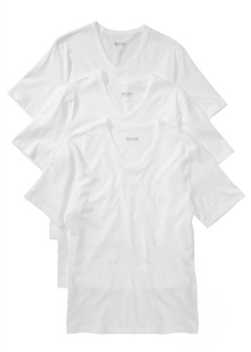 BOSS Hugo 3er P. V-T-Shirt, Unterhemd „V-Neck“- Vorteilspack akt. Kollektion von BOSS