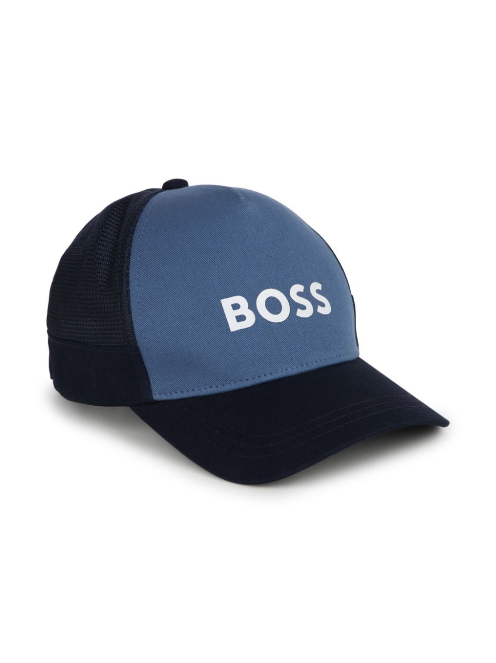 BOSS Kidswear Baseballkappe in Colour-Block-Optik - Blau von BOSS Kidswear