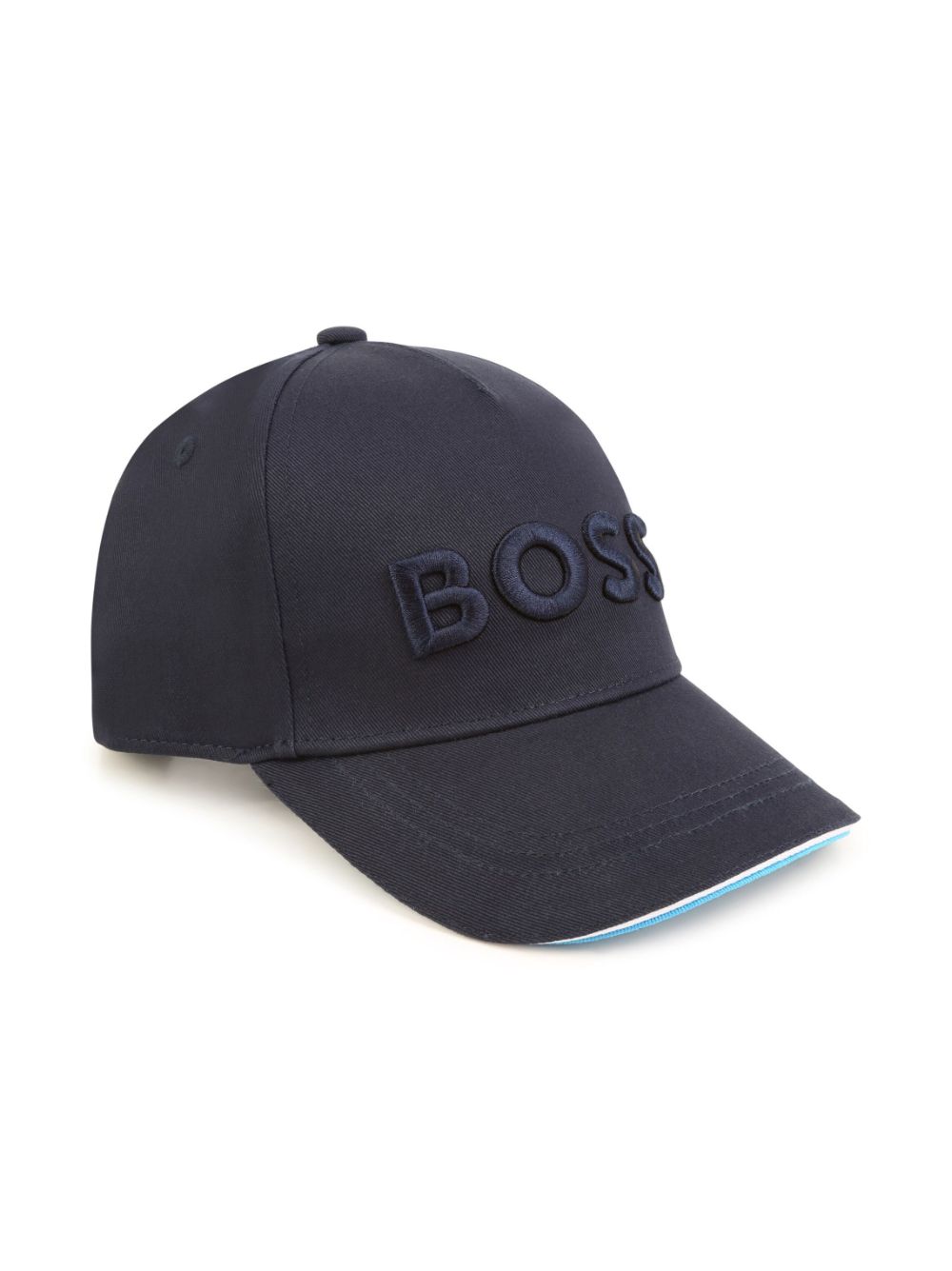 BOSS Kidswear Baseballkappe mit Logo-Stickerei - Blau von BOSS Kidswear