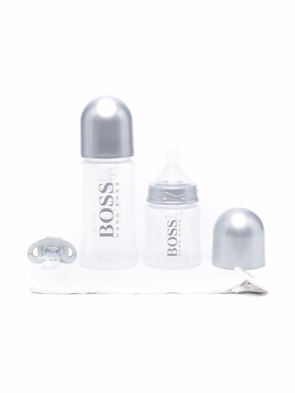 BOSS Kidswear Flaschen-Set mit Logo - Grau von BOSS Kidswear