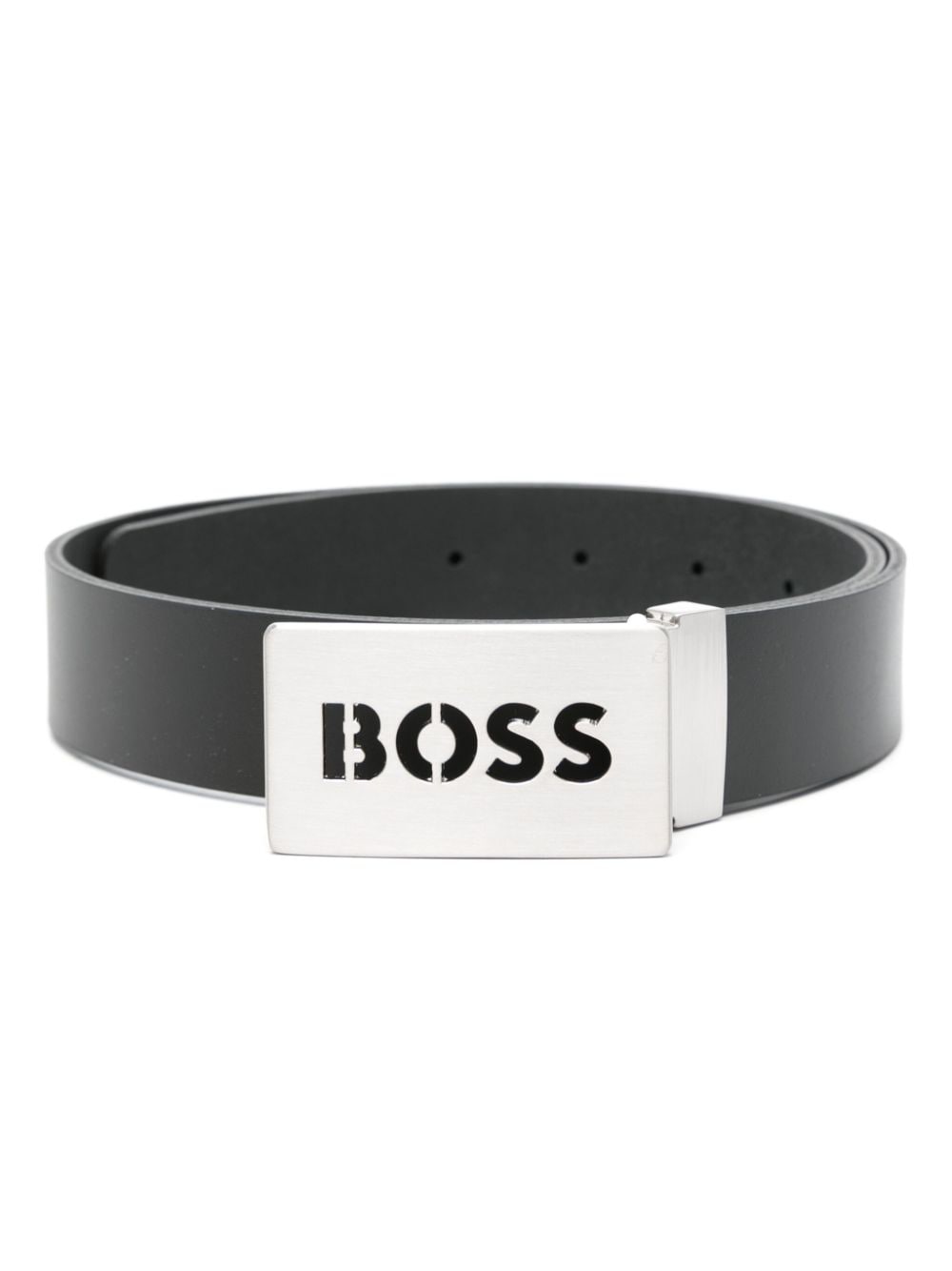 BOSS Kidswear Gürtel mit Logo-Schnalle - Schwarz von BOSS Kidswear